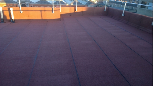 Flat roof project January 2017