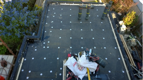 Flat roof project - April 2017