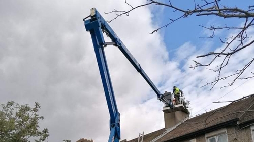 cherry picker - domestic project - Dublin