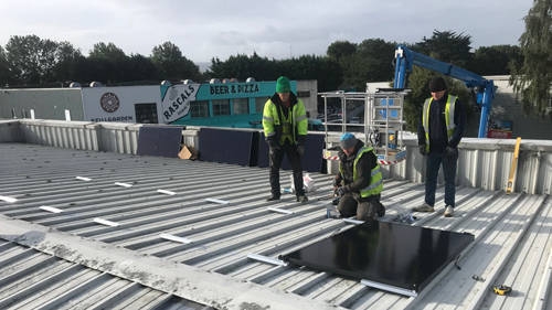 commercial roofing in Dublin
