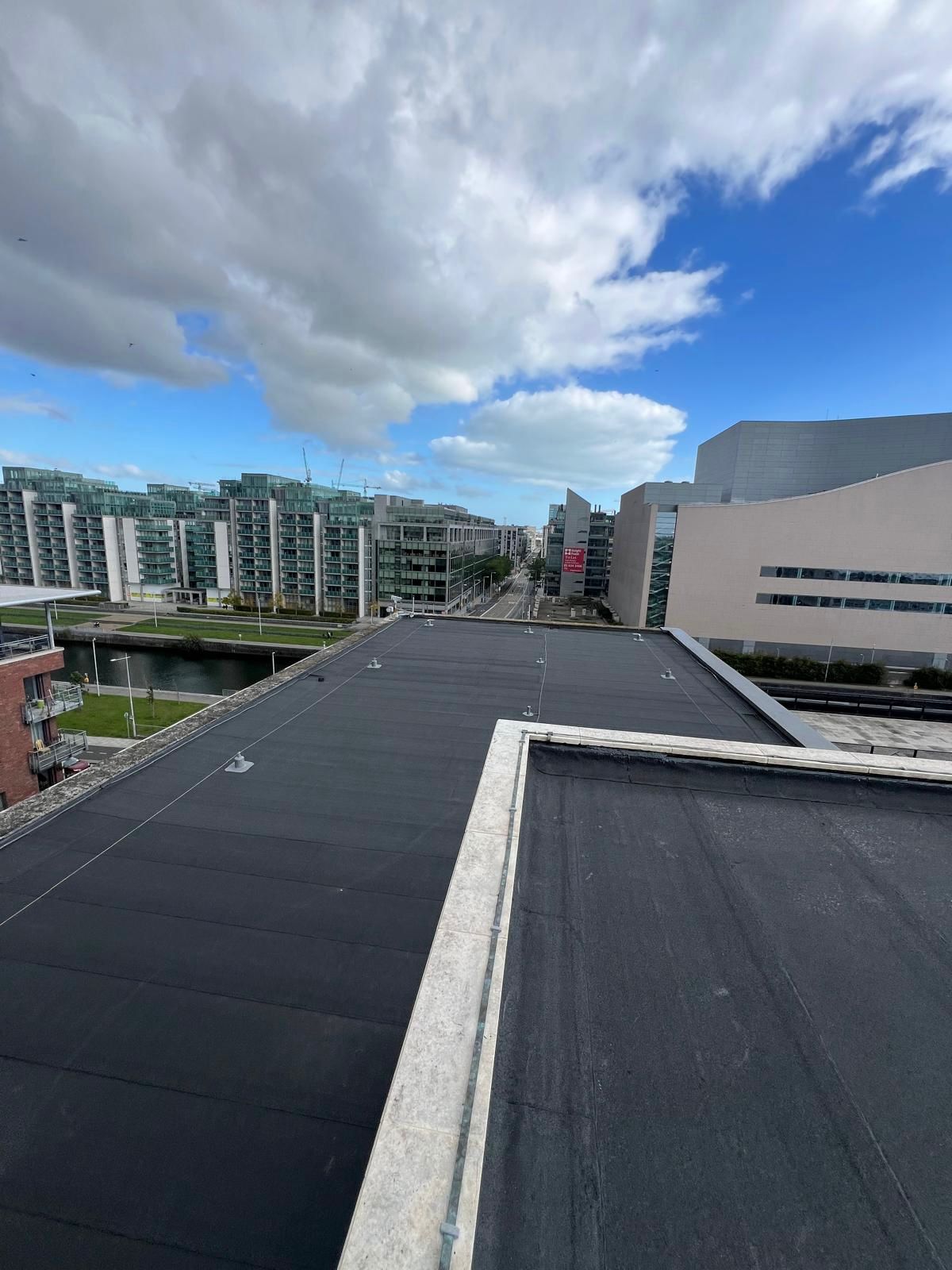 Residential roof installation